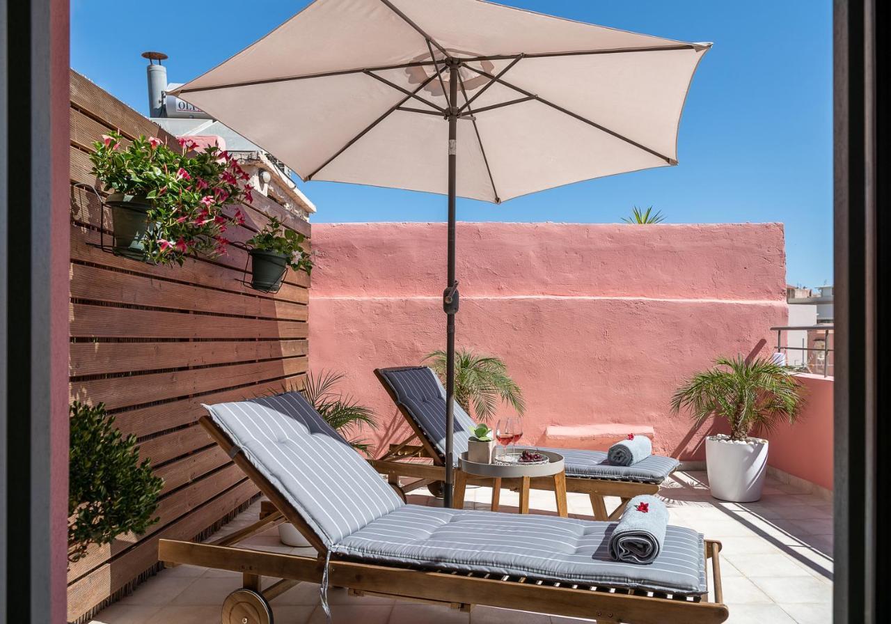 Viaggio Elegant Rooms Chrissi Akti Chania Exterior foto