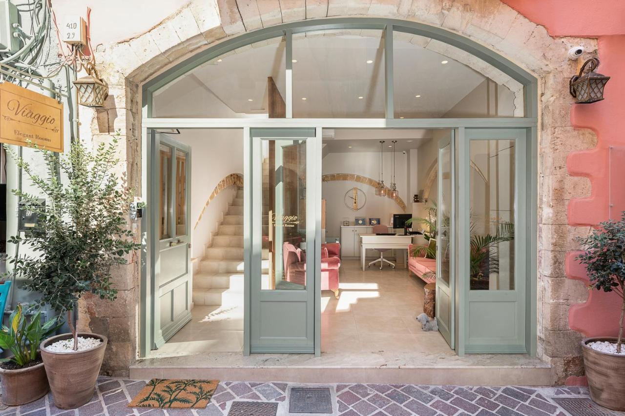 Viaggio Elegant Rooms Chrissi Akti Chania Exterior foto