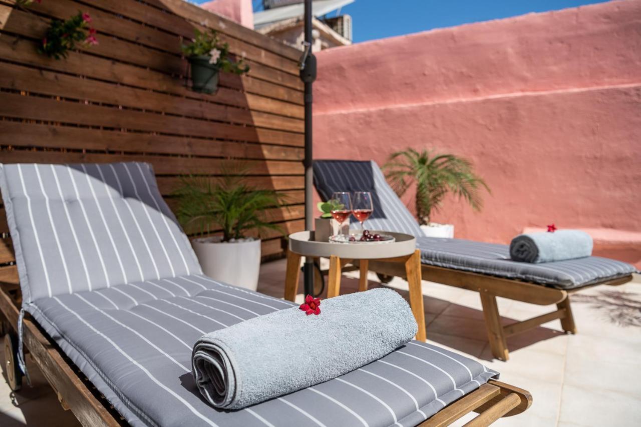 Viaggio Elegant Rooms Chrissi Akti Chania Exterior foto