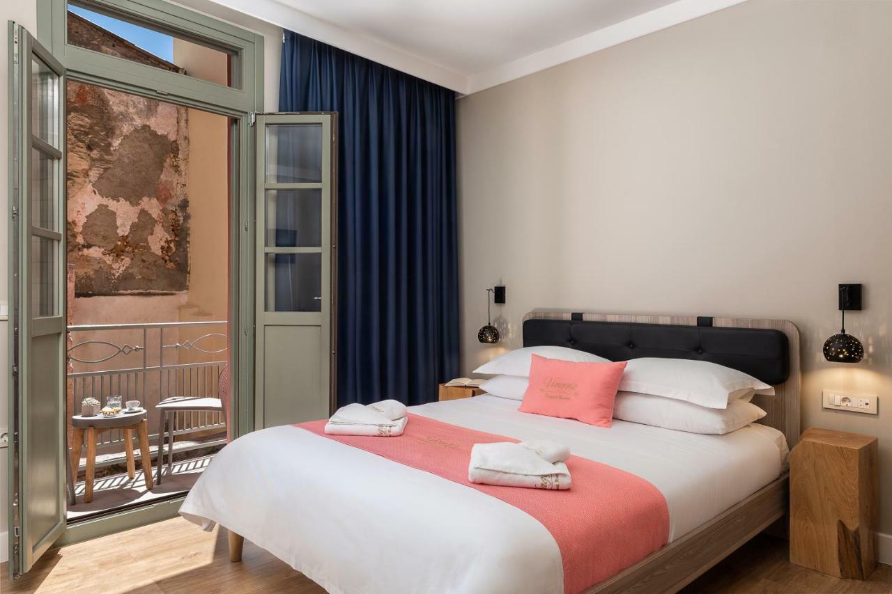 Viaggio Elegant Rooms Chrissi Akti Chania Exterior foto